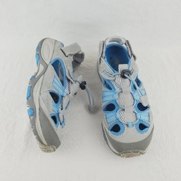 FIRM PRICE🔥Pacific Trails Pumice blue & grey sandals - Picture 1 of 13